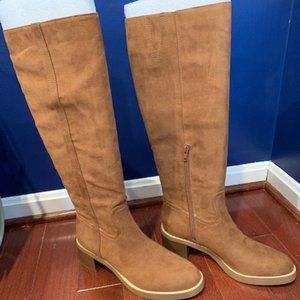 Loft creamy cocoa knee high boots